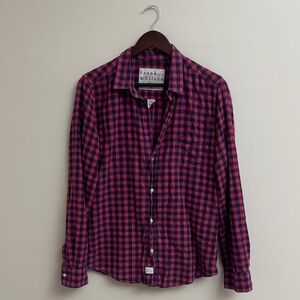 Frank & Eileen Women's Barry Red and Blue Plaid Shirt